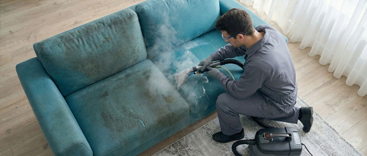 Limpeza de Estofados Profissional: Por que contratar a Clean10 transforma seus móveis e sua saúde